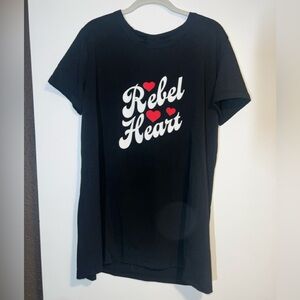 Large Lularoe Liv, Rebel Heart